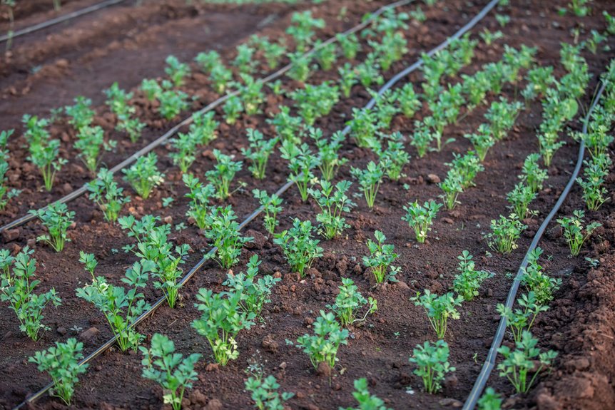 planting watermelon and cantaloupe together