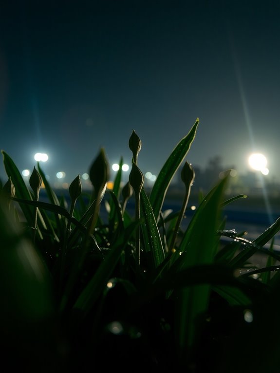 porch light disrupts plant clocks