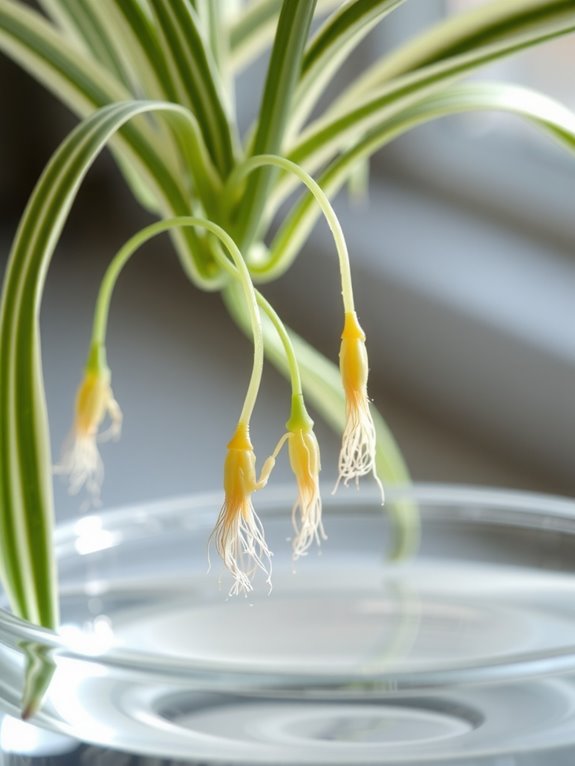 root plantlets in water weekly no