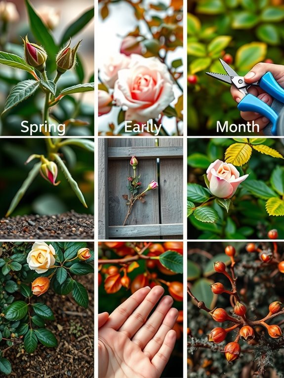 seasonal rose care calendar specifics
