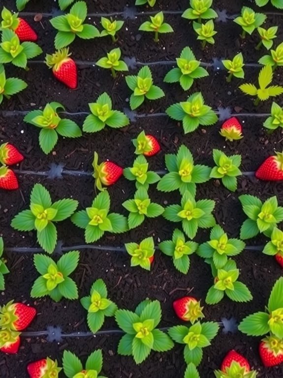 six plants per square foot optimal