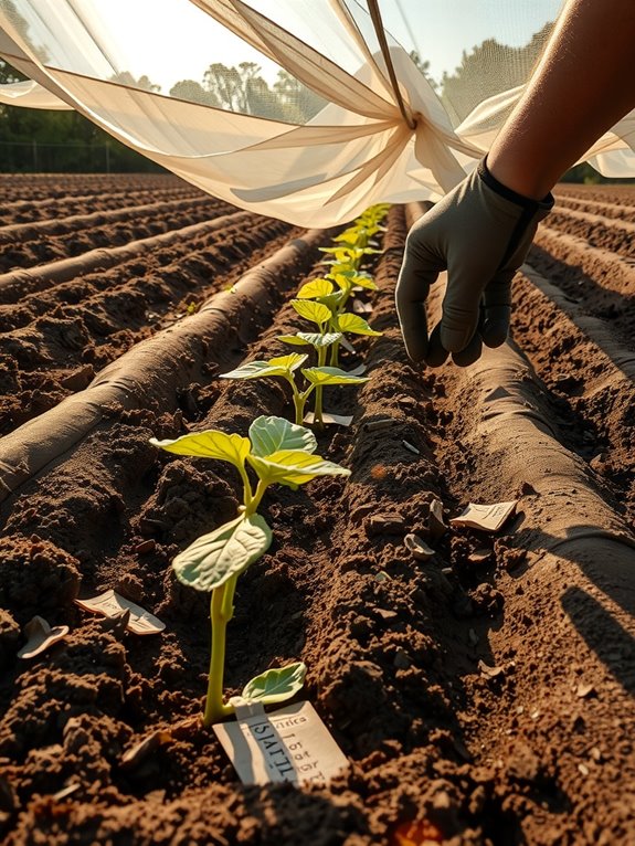 soil drainage and raised beds
