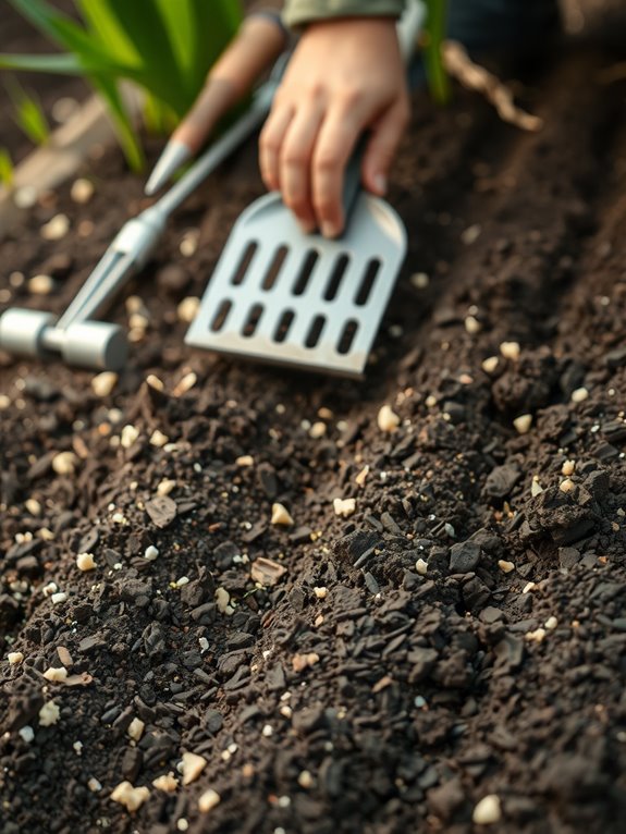 soil drainage ph mulch