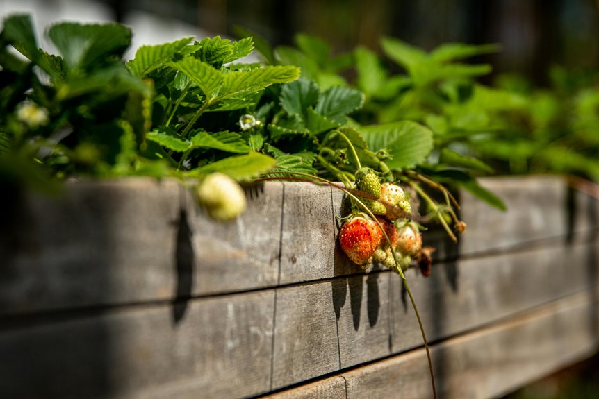 strawberry planting density per sq ft