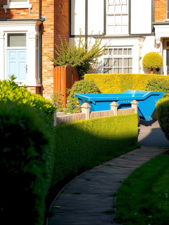 two week residential skip hire