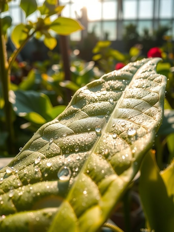 uv a and uv b optimize plant quality