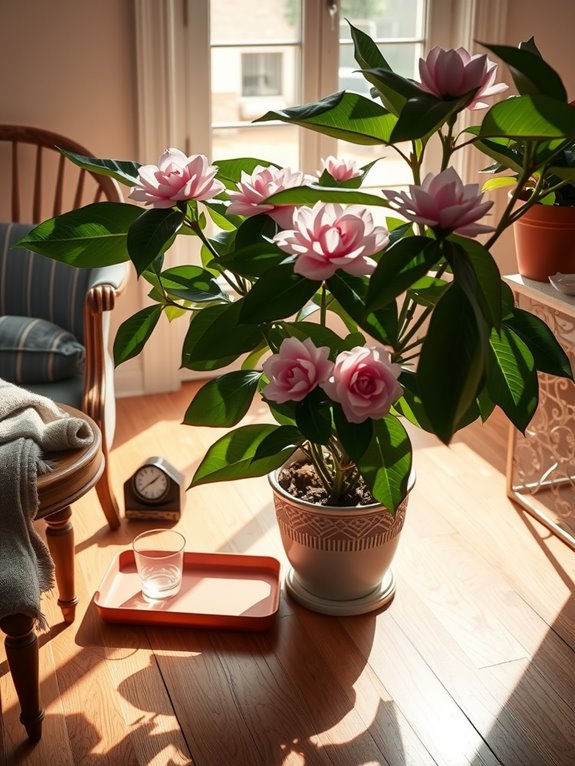 water sparingly maintain humidity consistently