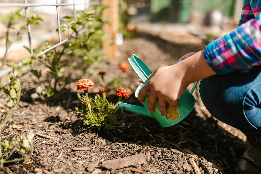 when to transplant marigold seedlings