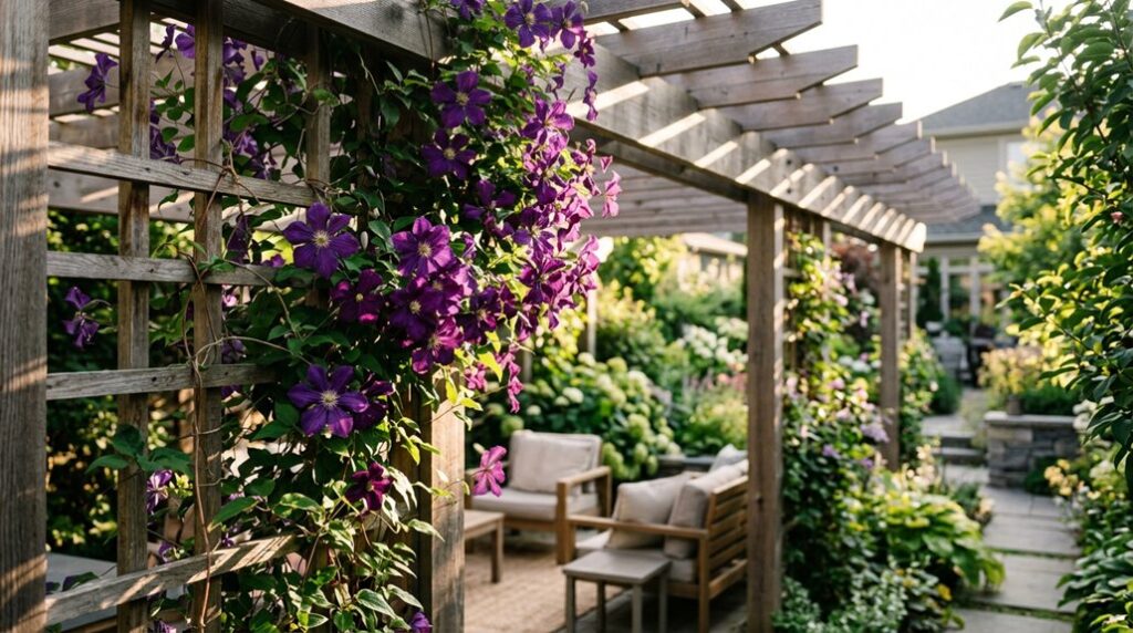 top climbing vines for pergolas