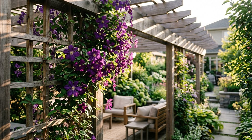 top climbing vines for pergolas